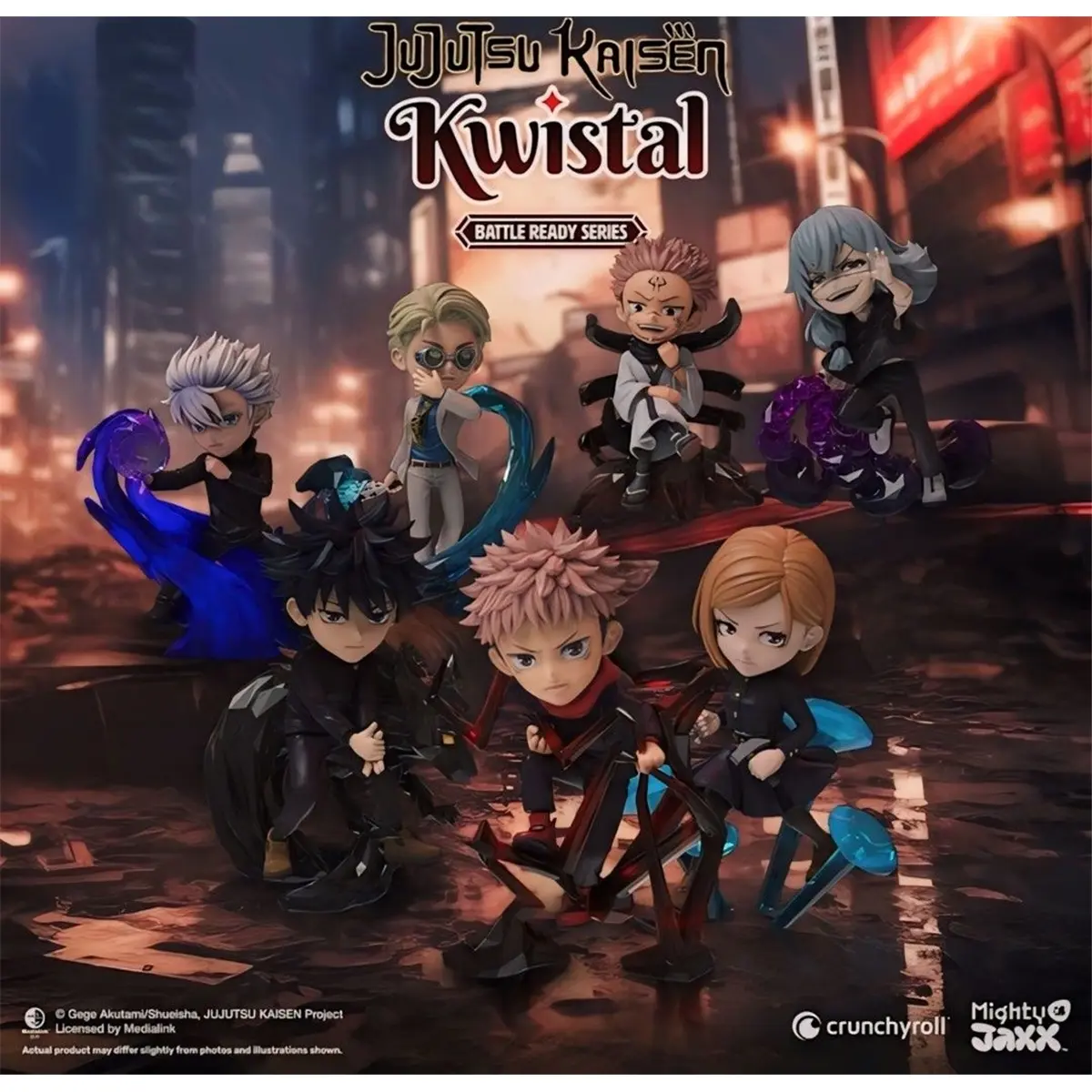 Figurine collection enfant Mighty Jaxx Kwistal: Jujutsu Kaisen Ready