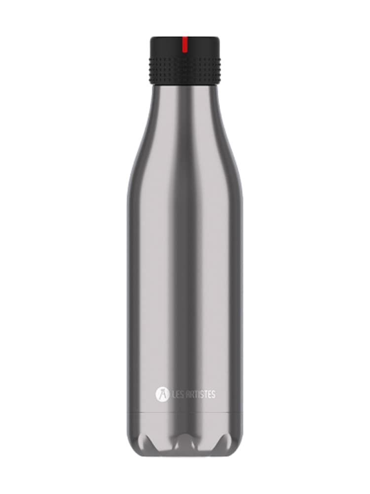 Les Artistes Paris Bottle'Up Bouteille Isotherme - 500 ml - Modèle : Argent
