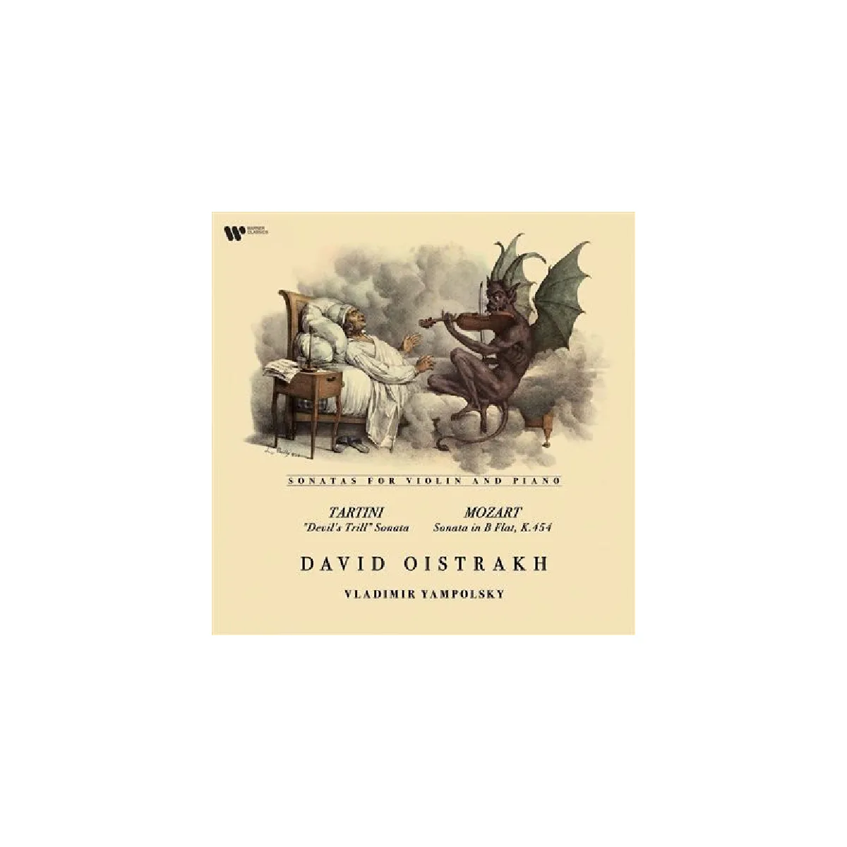 Tartini, Mozart, Debussy Sonates pour violon et piano
