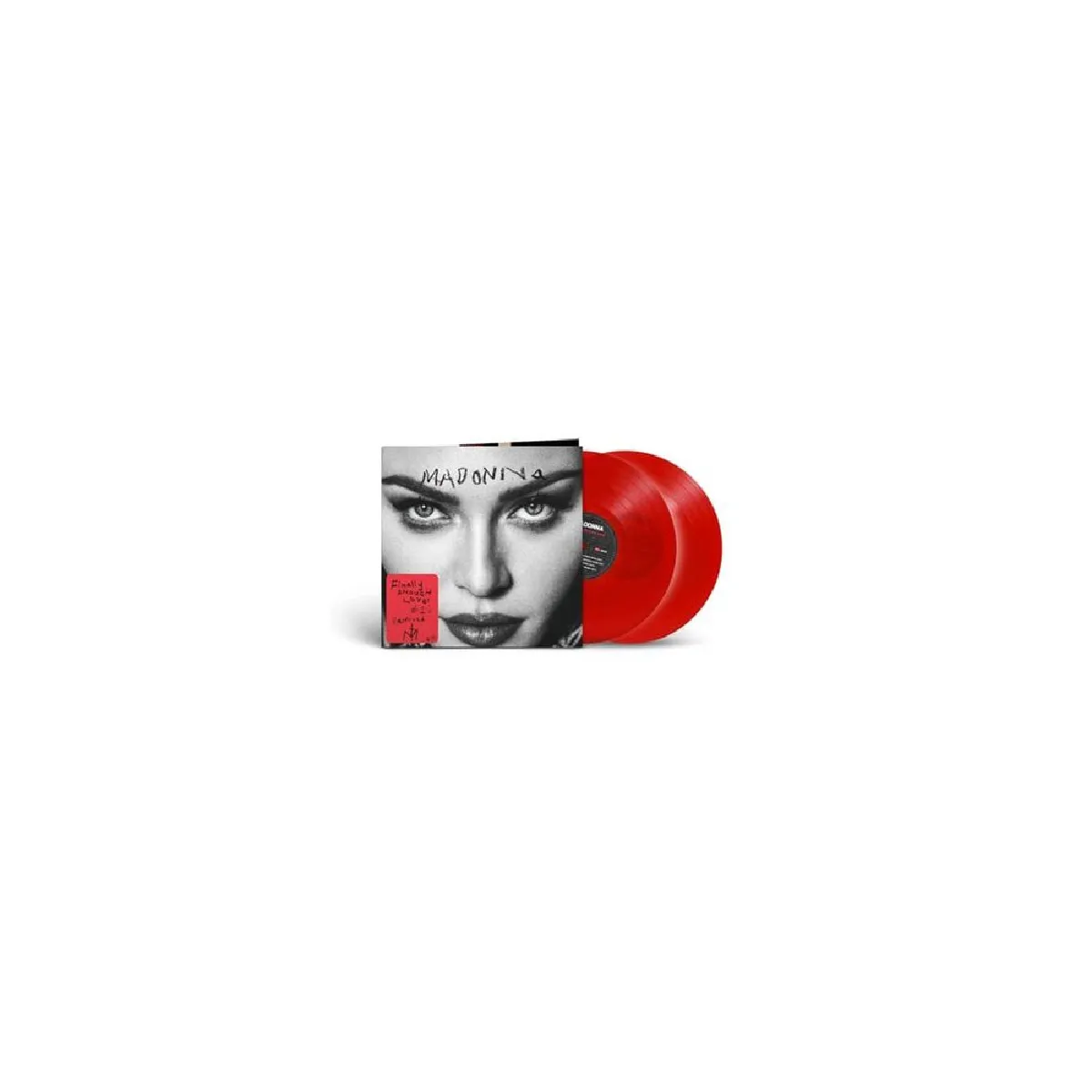 Madonna Finally Enough Love - Vinyle Rouge - 2 LP (16 titres)