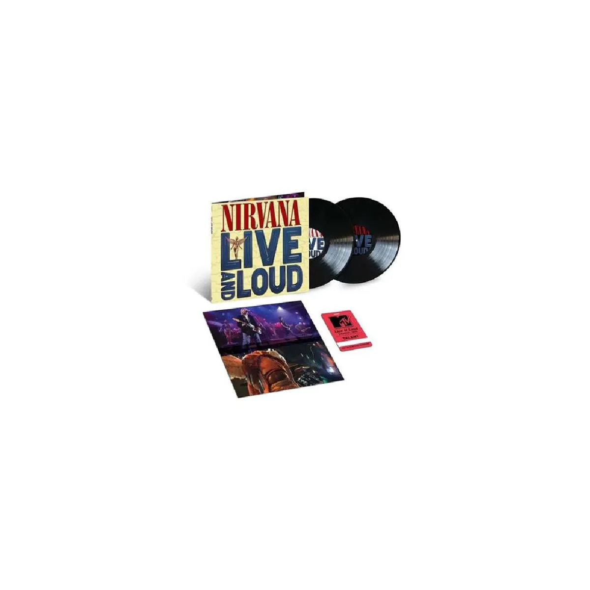 Nirvana Live And Loud - 2x Vinyle - Noir