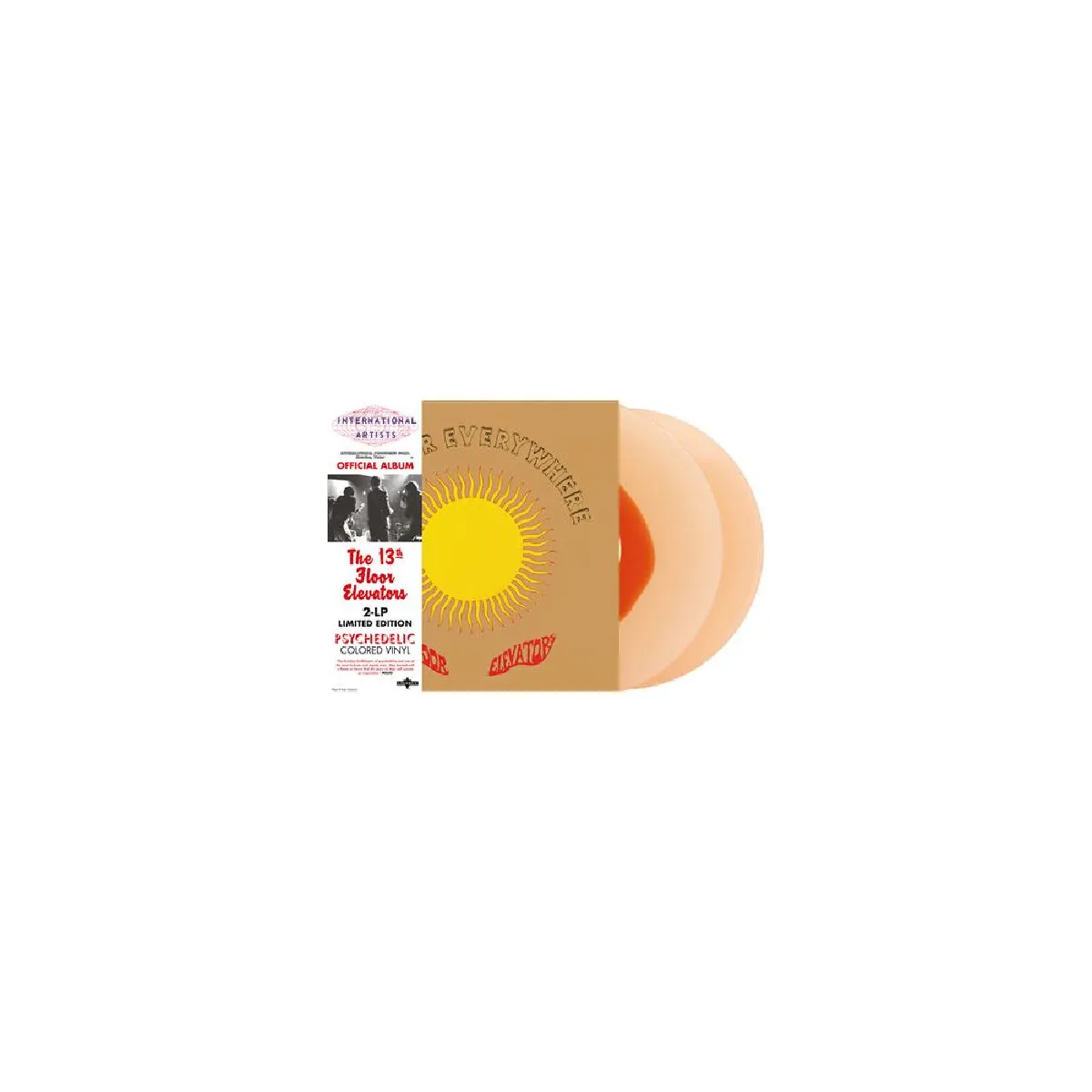 International Artists Easter Everywhere - 2LP Vinyle Coloré Psychédélique